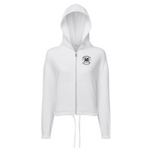 Wrexham Run Club Cropped Oversize Full-Zip Hoodie