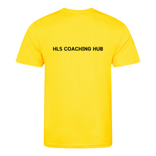 HLS Netball Coaching T-Shirt - Sun Yellow