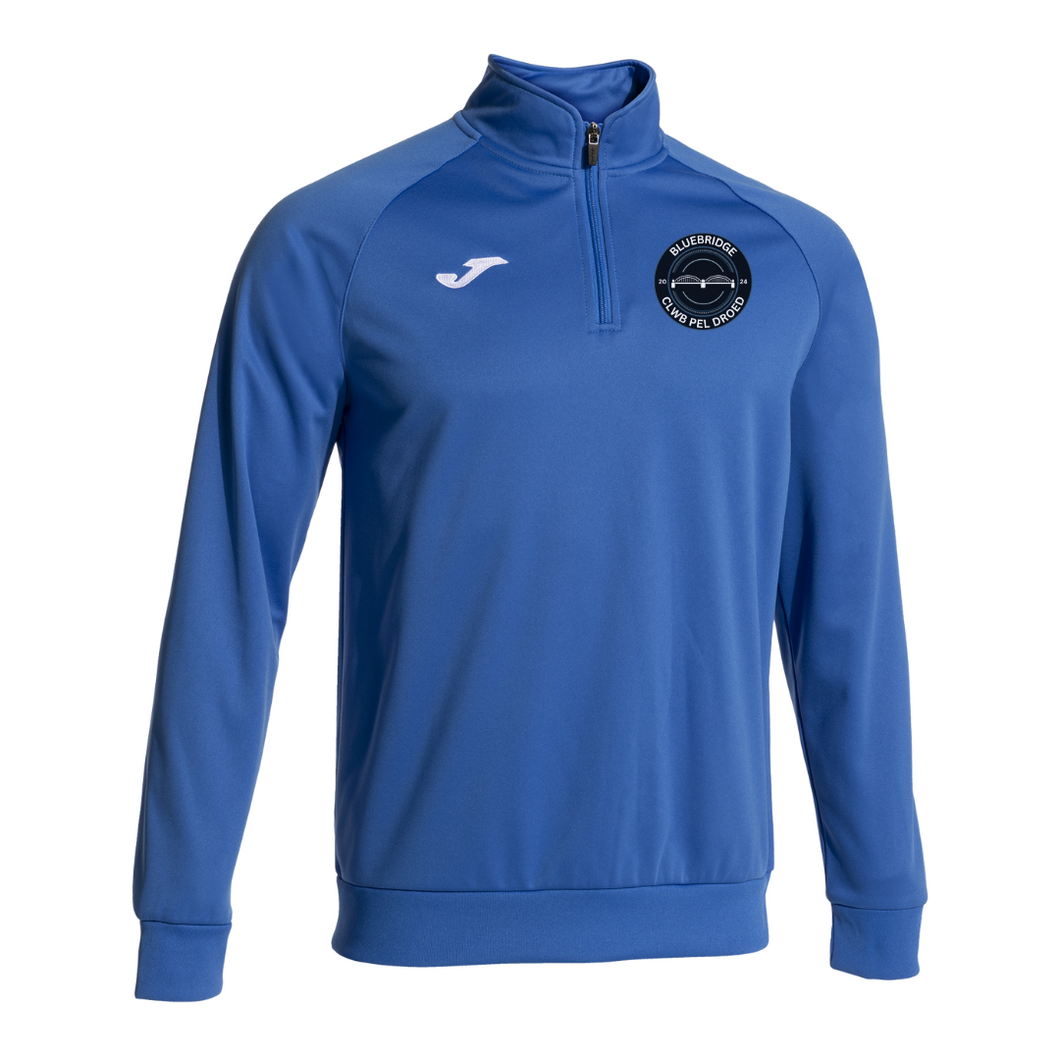 Blue Bridge FC - 1/4 Zip Sweatshirt Royal Blue Junior