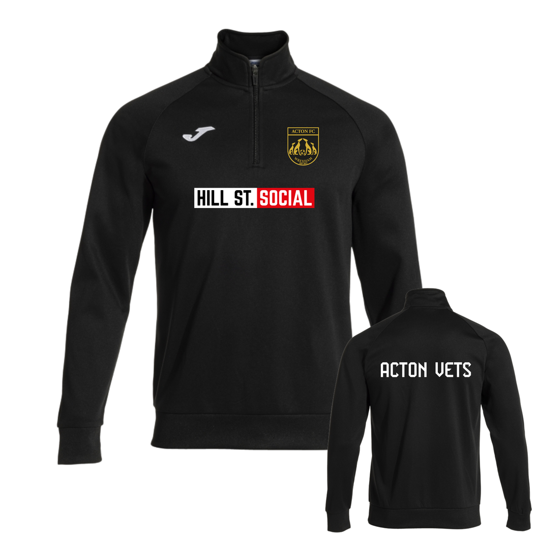 Acton FC Vets ¼ Zip Training Top | Official Joma Faraon