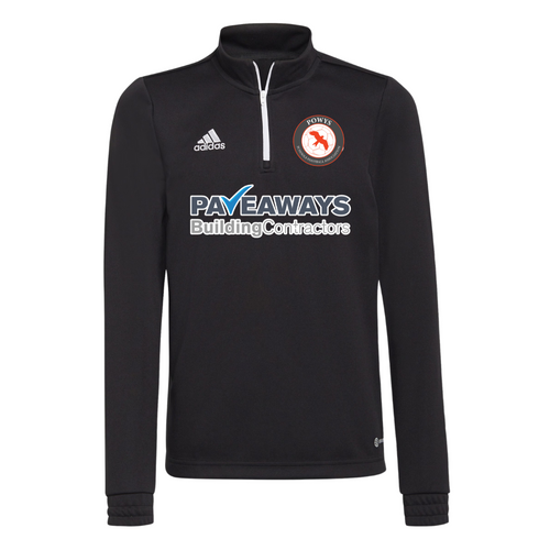 Powys Schools Adidas 1/4 Zip Top