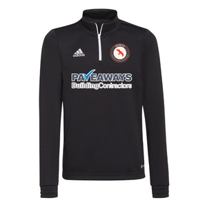 Powys Schools Adidas 1/4 Zip Top