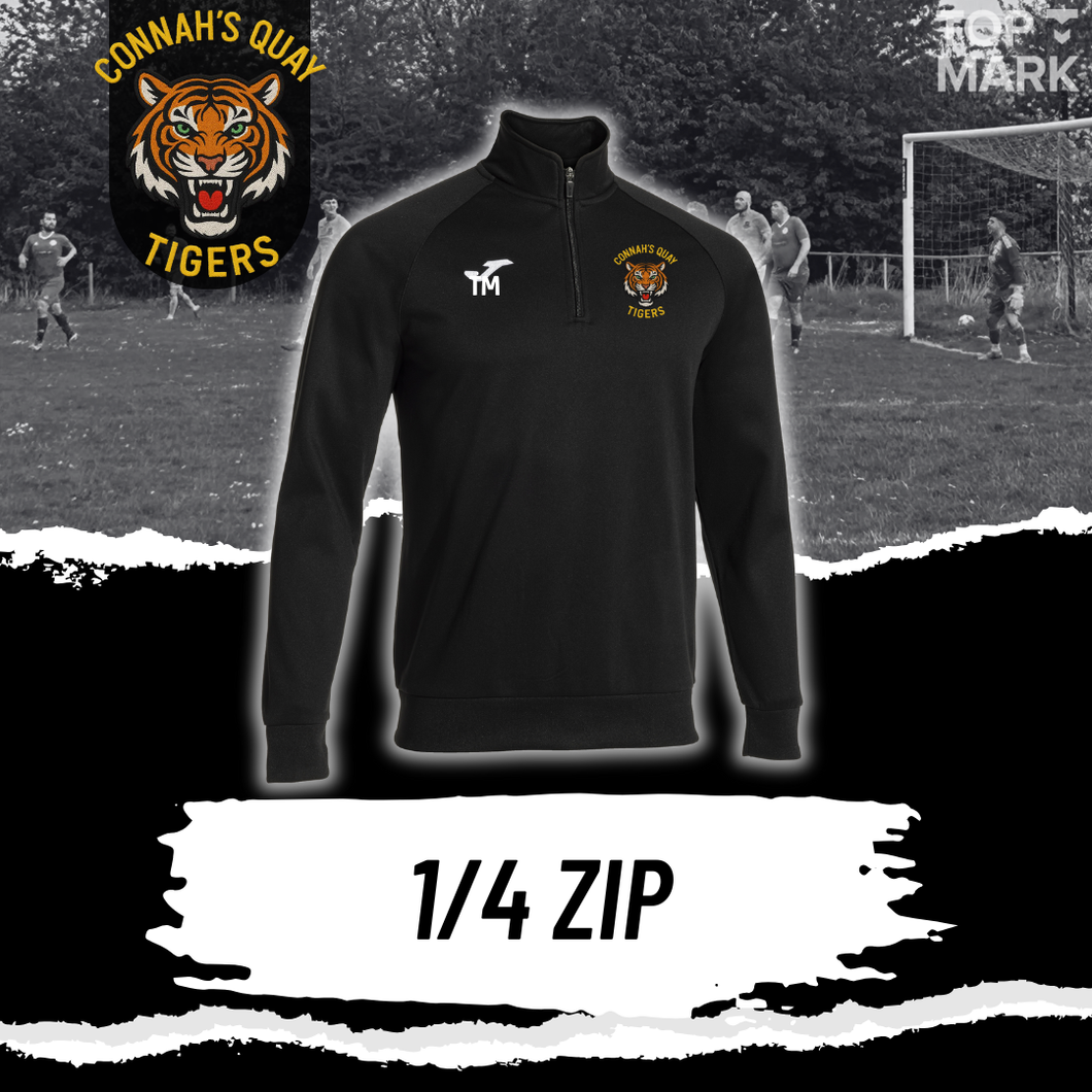 Connah’s Quay Tigers ¼ Zip Training Top
