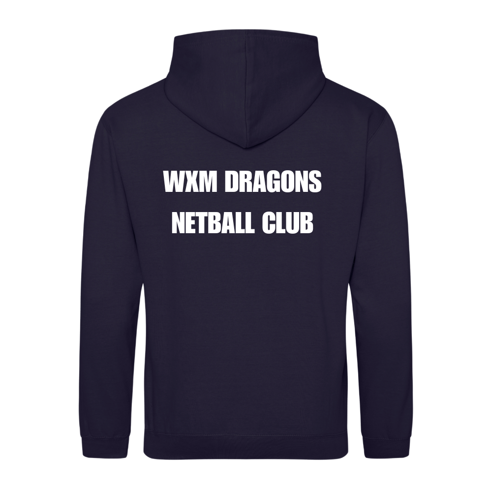 Wxm WXM Dragons Netball - Hoodie – Top Mark Uniforms