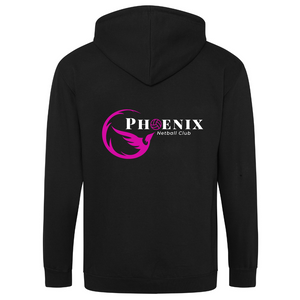 Phoenix Netball Club Team Zipped Hoodie