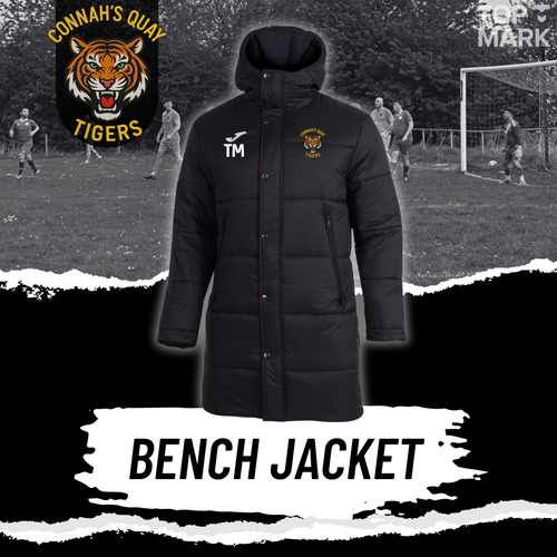 Connah’s Quay Tigers Islandia Jacket | Waterproof Bench Coat