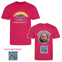 Rupert's Rainbow - Polyester T-Shirt