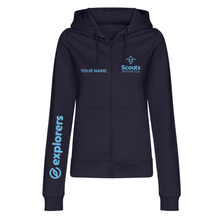 Tryfan ESU Ladies Fit Zipped Hoodie