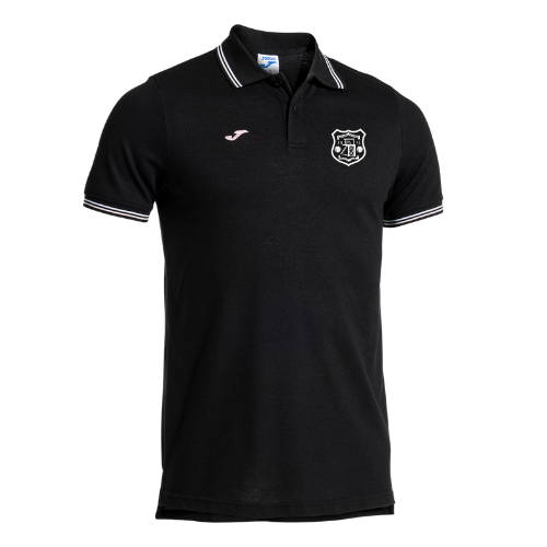 Llay Welfare FC  -  Black/Pink Comfort Polo