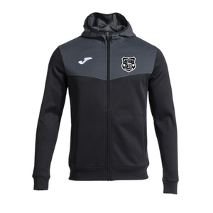 Llay Welfare FC  -  Black/Grey Zip Hoodie