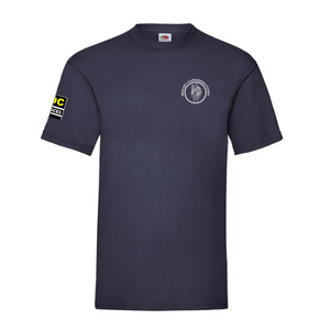 Merlod Y Carneddau Ponies - Navy Round Neck T-Shirt