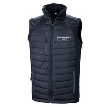 School House  - Navy Padded Softshell Gilet