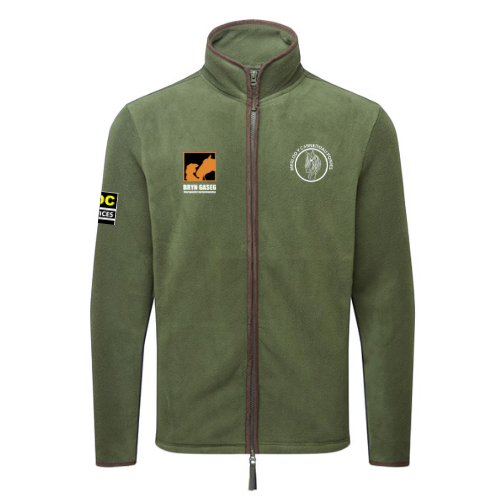 Merlod Y Carneddau Ponies - *Unisex* Moss Green Artisan fleece jacket