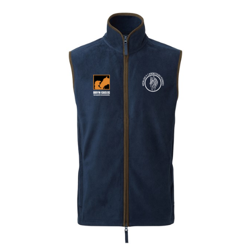 Merlod Y Carneddau Ponies - *Unisex* Navy Artisan fleece gilet