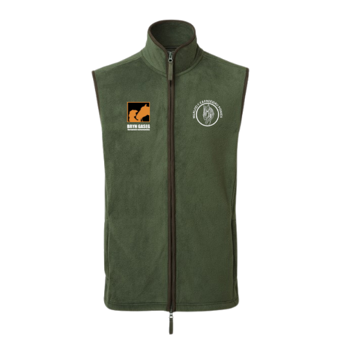 Merlod Y Carneddau Ponies - *Unisex* Moss Green Artisan fleece gilet