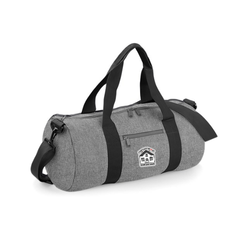 School House - Dark Grey Barrel Bag