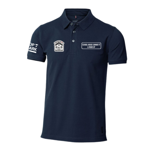 School House  - *Premium* Navy Polo