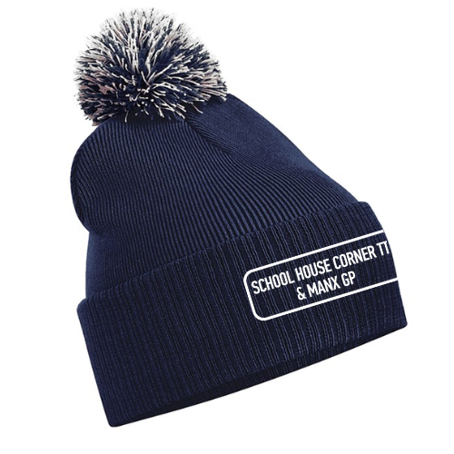 School House - Navy Bobble Hat