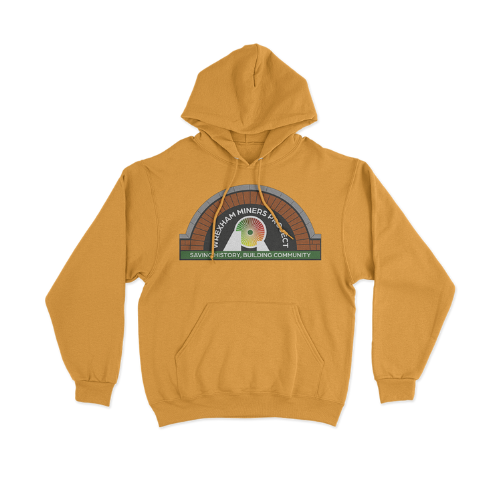 Wrexham Miners Project - Mustard Hoodie