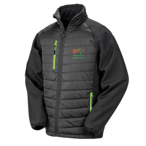 Dreigiau'r Dyffryn - Adult Padded Softshell Jacket