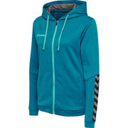 HML AUTHENTIC POLY ZIP HOODIE WOMAN