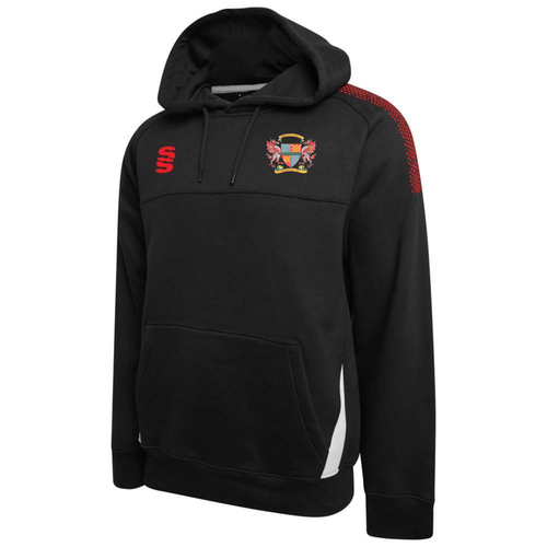 Gwersyllt Park Cricket Club - Blade Dual Hoodie - Red/Black