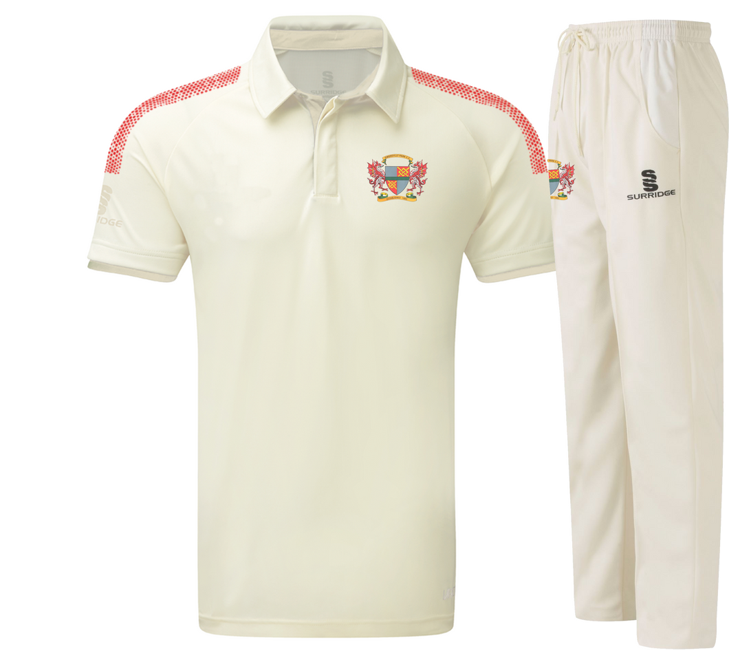 Gwersyllt Park Cricket Club - Junior Short Sleeved Whites Pack