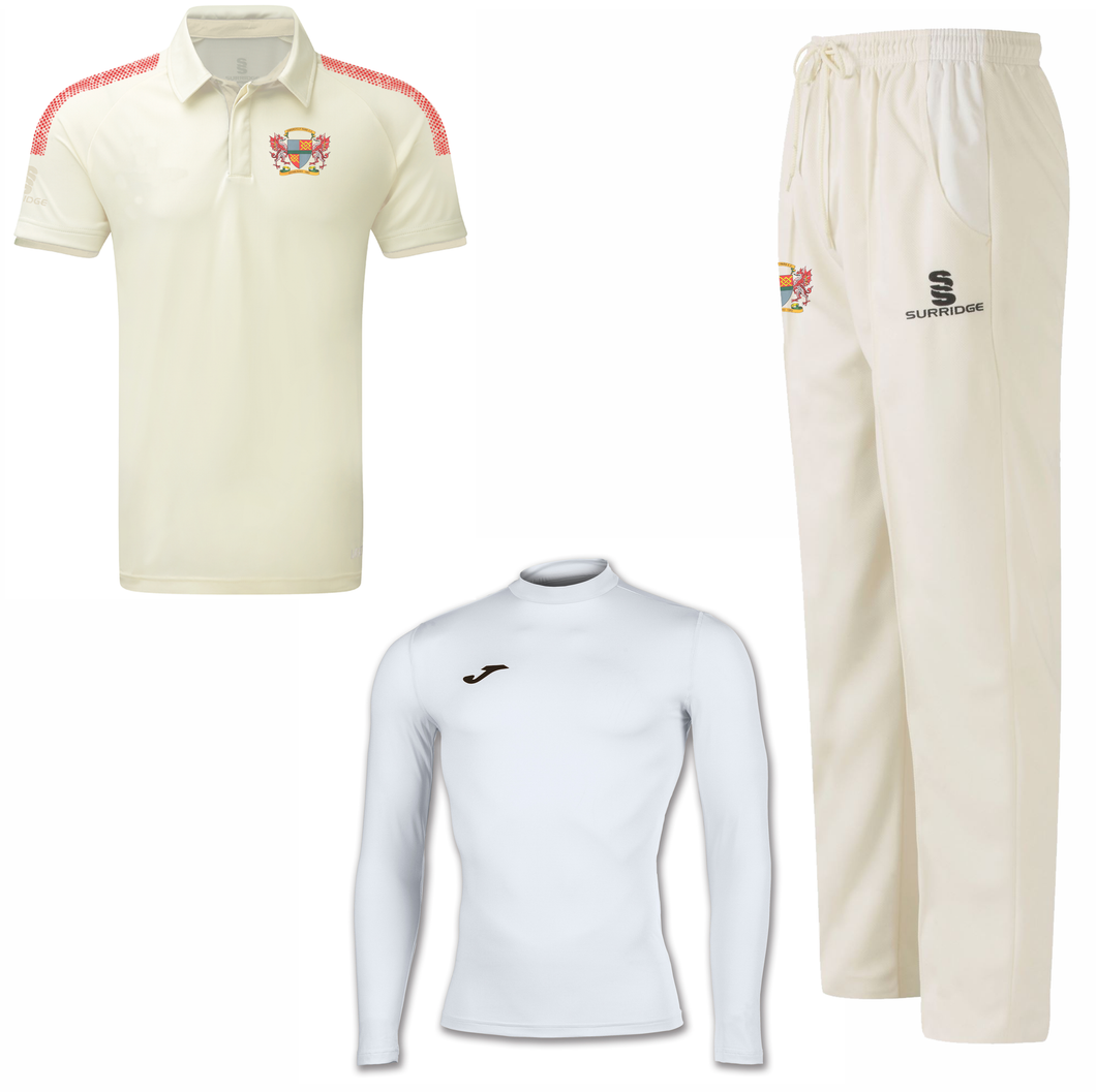 Gwersyllt Park Cricket Club - Junior Whites Pack