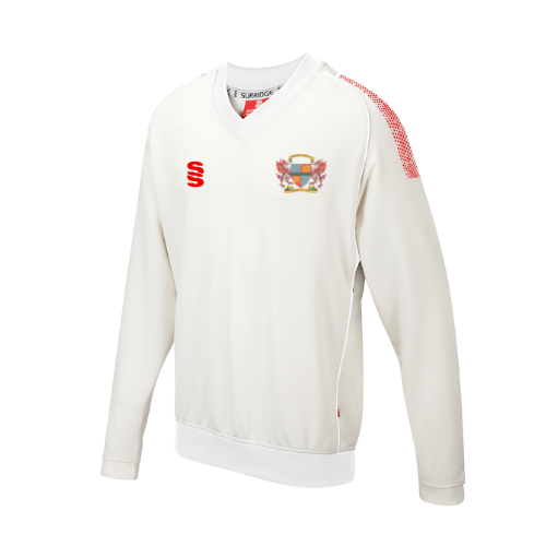 Gwersyllt Park Cricket Club - Adult Playing Long Sleeve Sweater