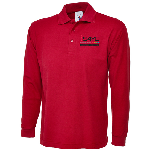 S4YC Unisex Staff Long Sleeved Polo