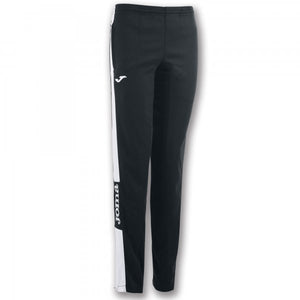 JOMA LONG PANT CHAMPIONSHIP IV BLACK-WHITE WOMAN