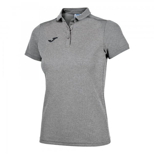JOMA HOBBY WOMEN POLO SHIRT LIGHT MELANGE S/S