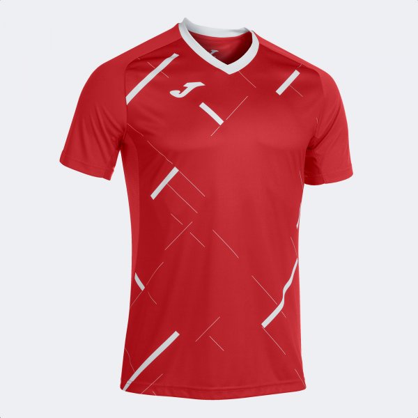 JOMA TIGER III SHORT SLEEVE T-SHIRT RED WHITE