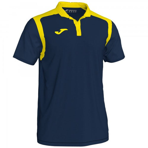 JOMA POLO CHAMPIONSHIP V DARK NAVY-YELLOW S/S