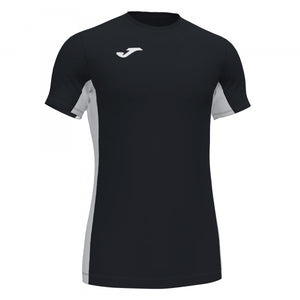 JOMA SUPERLIGA T-SHIRT BLACK-WHITE S/S