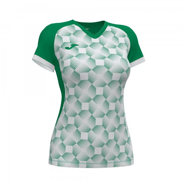 JOMA SUPERNOVA III SHORT SLEEVE T-SHIRT GREEN WHITE