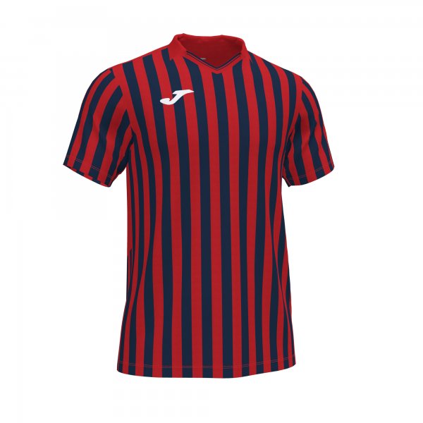 JOMA COPA II SHORT SLEEVE T-SHIRT RED NAVY