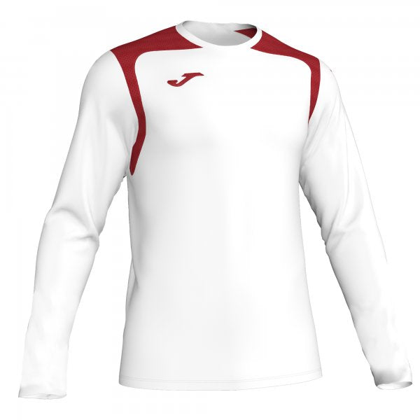 JOMA T-SHIRT CHAMPIONSHIP V WHITE-RED NAVY L/S