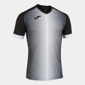JOMA SUPERNOVA T-SHIRT BLACK-WHITE S/S