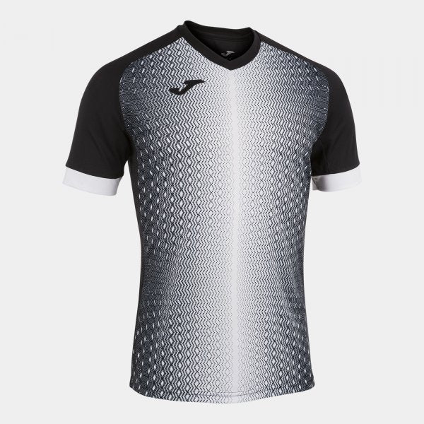 JOMA SUPERNOVA T-SHIRT BLACK-WHITE S/S