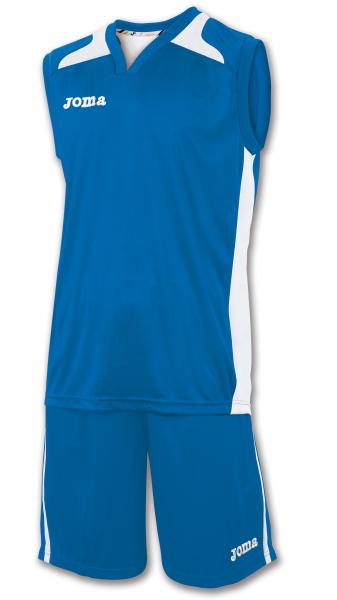 JOMA SET CANCHA ROYAL JERSEYSHORT