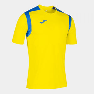 JOMA T-SHIRT CHAMPIONSHIP V YELLOW-ROYAL S/S