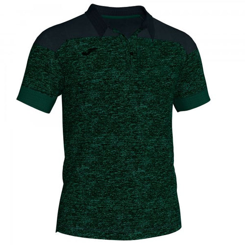 JOMA POLO SHIRT WINNER II COTTON GREEN-BLACK  S/S