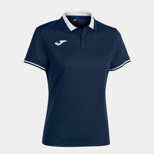 JOMA CHAMPIONSHIP VI SHORT SLEEVE POLO NAVY WHITE