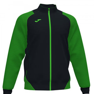 JOMA ESSENTIAL II JACKET FLUOR GREEN-BLACK
