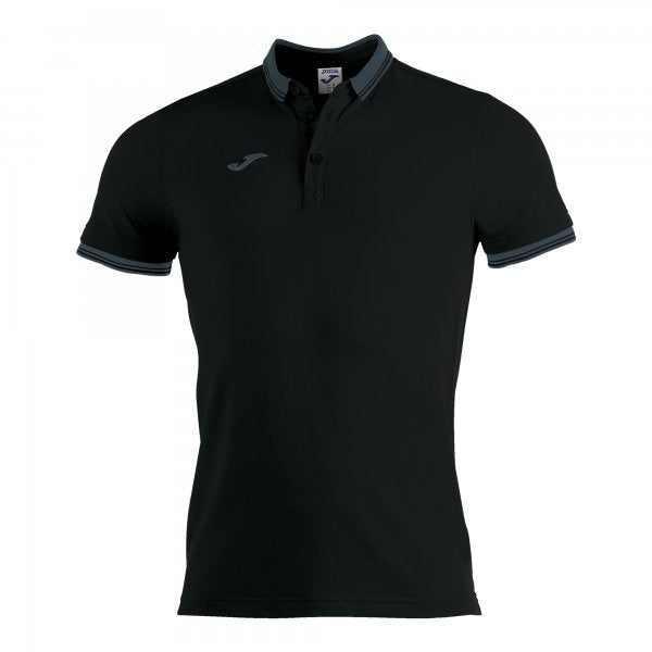 JOMA POLO SHIRT BALI II BLACK S/S