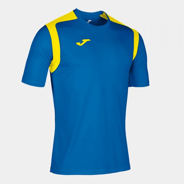 JOMA T-SHIRT CHAMPIONSHIP V ROYAL-YELLOW S/S