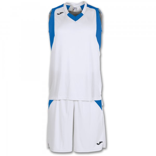 JOMA SET FINAL WHITE-ROYAL SLEEVELESS