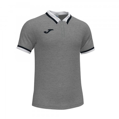 JOMA CONFORT II SHORT SLEEVE POLO MELANGE GREY