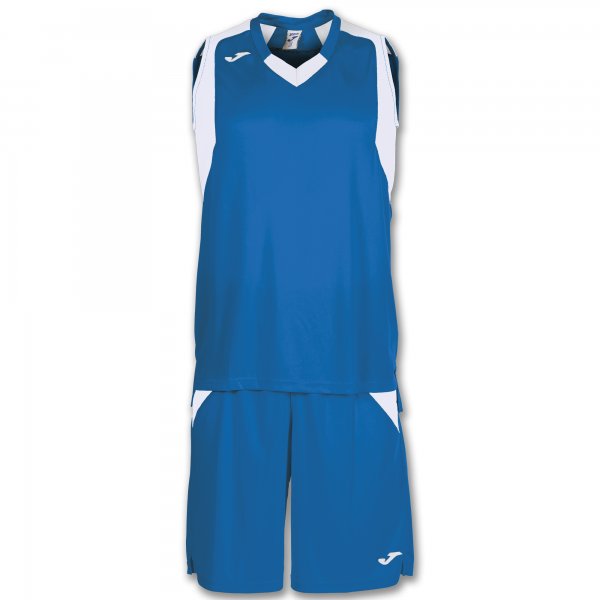 JOMA SET FINAL ROYAL-WHITE SLEEVELESS